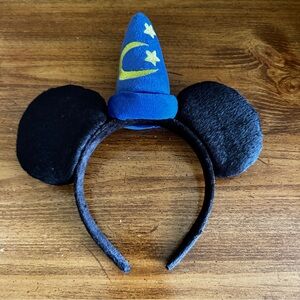Kids Fantasia Micky Mouse Headband - Blue and Black
